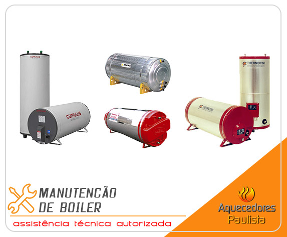 Manutenção de Boiler, Thermotini, Cumulus, Kent, Heliotek, Soletrol
