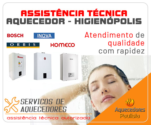 Assistência Técnica de Aquecedores Higienópolis