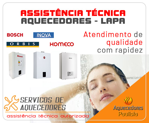 Assistência Técnica de Aquecedores Lapa