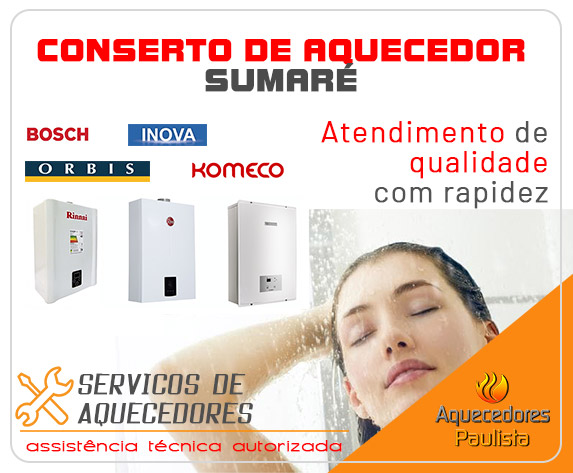 Conserto de Aquecedor Sumaré